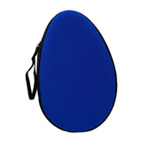 Maxbell Table Tennis Racket Case Storage Case Sturdy for Competition Indoor Outdoor blue