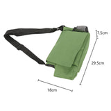 Maxbell Lightweight Golf Ball Storage Bag Durable Case Unisex Waist Bag Organizer