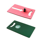 Maxbell Golf Hitting Mat Nonslip Golf Practice Training Aid Rug for Office Backyard Red