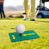 Maxbell Golf Hitting Mat Nonslip Golf Practice Training Aid Rug for Office Backyard Green