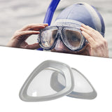 Maxbell Myopia Lens for Diving Portable for Unisex Snorkeling Accessories Swim Dive 500°