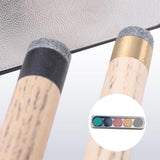 Maxbell Durable Billiard Pool Cue Tips Snooker Cue Tip Billiard Cue Tip 0.55in 5PCS Gray