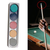 Maxbell Durable Billiard Pool Cue Tips Snooker Cue Tip Billiard Cue Tip 0.55in 5PCS Gray