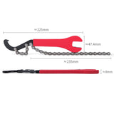 Maxbell Cassette Freewheel Repair Product Auxiliary Wrench for Mountain Bike Outdoor