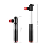 Maxbell Portable bike pumps Hand Held Accessories Air Pump for Mountain Bike Football Black