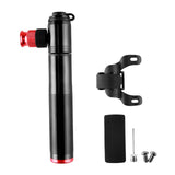 Maxbell Portable bike pumps Hand Held Accessories Air Pump for Mountain Bike Football Black