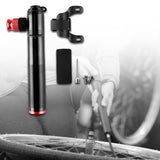 Maxbell Portable bike pumps Hand Held Accessories Air Pump for Mountain Bike Football Black