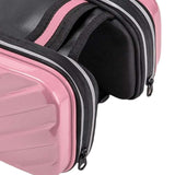 Maxbell Hard Shell Bike Frame Front Bag Large Capacity for Keys Small Tools Storage Pink
