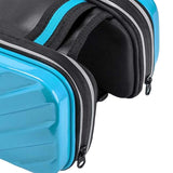 Maxbell Hard Shell Bike Frame Front Bag Large Capacity for Keys Small Tools Storage Blue