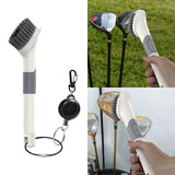 Maxbell Golf Club Cleaner Cleaning Brush Golf Club Brush Portable for Men Golf Irons