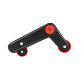 Maxbell 4 Wheels Ab Roller Muscle Trainer Fitness Equipment with Mat Abdominal Wheel