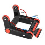 Maxbell 4 Wheels Ab Roller Muscle Trainer Fitness Equipment with Mat Abdominal Wheel