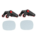 Maxbell 4 Wheels Ab Roller Muscle Trainer Fitness Equipment with Mat Abdominal Wheel