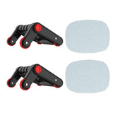 Maxbell 4 Wheels Ab Roller Muscle Trainer Fitness Equipment with Mat Abdominal Wheel