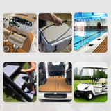 Maxbell Yacht Kayak EVA Decking Sheet DIY 240x90x0.6cm Thickness 0.6cm Accessories