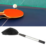 Maxbell Table Tennis Ball Picker Pingpong Ball Retriever Adjustable Gym Black