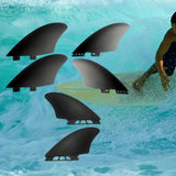 Maxbell 2x Durable Surfboard Fin Durable for Longboard Stand up Paddleboard Dinghy 218mmx118mm