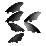 Maxbell 2x Durable Surfboard Fin Durable for Longboard Stand up Paddleboard Dinghy 218mmx118mm