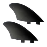 Maxbell 2x Durable Surfboard Fin Durable for Longboard Stand up Paddleboard Dinghy 218mmx118mm
