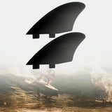 Maxbell 2x Durable Surfboard Fin Durable for Longboard Stand up Paddleboard Dinghy 218mmx118mm