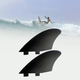 Maxbell 2x Durable Surfboard Fin Durable for Longboard Stand up Paddleboard Dinghy 218mmx118mm