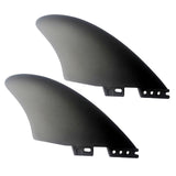Maxbell 2x Durable Surfboard Fin Durable for Longboard Stand up Paddleboard Dinghy 215mmx118mm