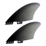Maxbell 2x Durable Surfboard Fin Durable for Longboard Stand up Paddleboard Dinghy 215mmx118mm