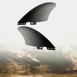 Maxbell 2x Durable Surfboard Fin Durable for Longboard Stand up Paddleboard Dinghy 215mmx118mm