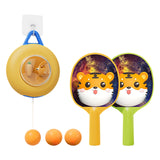 Maxbell Professional Tennis Trainer Self Training Set for Parent Child Interaction Bunny Host Stickers