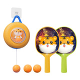 Maxbell Professional Tennis Trainer Self Training Set for Parent Child Interaction Tiger Host Stickers