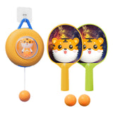 Maxbell Professional Tennis Trainer Self Training Set for Parent Child Interaction Tiger Host Stickers