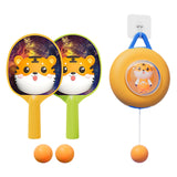 Maxbell Professional Tennis Trainer Self Training Set for Parent Child Interaction Tiger Host Stickers