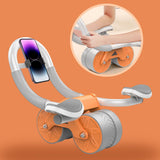 Maxbell Roller Wheel for Abdominal Core Muscle Trainer Women Men Strength Training With Phone Holder
