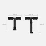 Maxbell Hamstring Curl Strap Door for Fitness Workout Band Squat Abdominal Home Gym 35cm