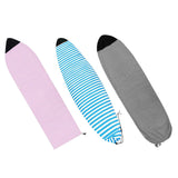 Maxbell Surfboard Sock Cover Elastic Organizer Protection Pouch Soft for Snowboard 180cmx50cm Pink