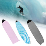 Maxbell Surfboard Sock Cover Elastic Organizer Protection Pouch Soft for Snowboard 180cmx50cm Pink