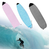Maxbell Surfboard Sock Cover Elastic Organizer Protection Pouch Soft for Snowboard 180cmx50cm Pink