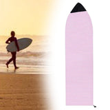 Maxbell Surfboard Sock Cover Elastic Organizer Protection Pouch Soft for Snowboard 180cmx50cm Pink