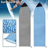 Maxbell Surfboard Sock Cover Elastic Organizer Protection Pouch Soft for Snowboard 200cmx50cm Pink