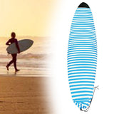 Maxbell Surfboard Sock Cover Elastic Organizer Protection Pouch Soft for Snowboard 180cmx50cm Blue