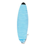 Maxbell Surfboard Sock Cover Elastic Organizer Protection Pouch Soft for Snowboard 200cmx50cm Blue