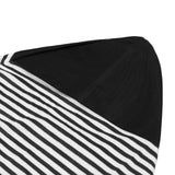 Maxbell Surfboard Sock Cover Elastic Organizer Protection Pouch Soft for Snowboard 200cmx50cm Black