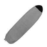 Maxbell Surfboard Sock Cover Elastic Organizer Protection Pouch Soft for Snowboard 200cmx50cm Black