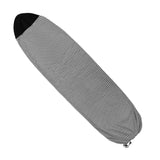 Maxbell Surfboard Sock Cover Elastic Organizer Protection Pouch Soft for Snowboard 230cmx50cm Black