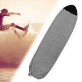 Maxbell Surfboard Sock Cover Elastic Organizer Protection Pouch Soft for Snowboard 230cmx50cm Black