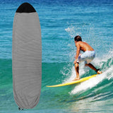 Maxbell Surfboard Sock Cover Elastic Organizer Protection Pouch Soft for Snowboard 230cmx50cm Black