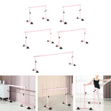 Maxbell Dance Bar Gymnastics Non Slip Bottom Household Movable Ballet Bar for Studio 100cm