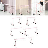 Maxbell Dance Bar Gymnastics Non Slip Bottom Household Movable Ballet Bar for Studio 100cm