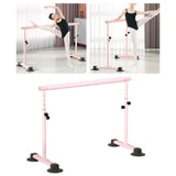 Maxbell Dance Bar Gymnastics Non Slip Bottom Household Movable Ballet Bar for Studio 100cm