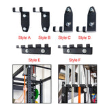 Maxbell Barbell Hanger Gym Bar Hooks Metal Stand Barbell Holder Style A
